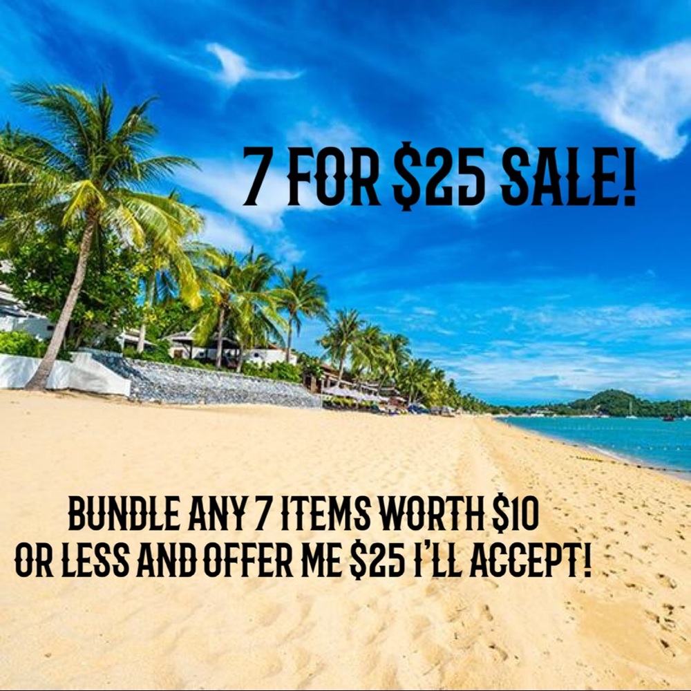 7 for $25 sale 🤩